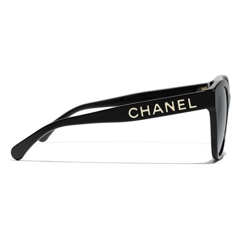 occhiali da sole chanel con scritta laterale|Chanel occhiali fiocco.